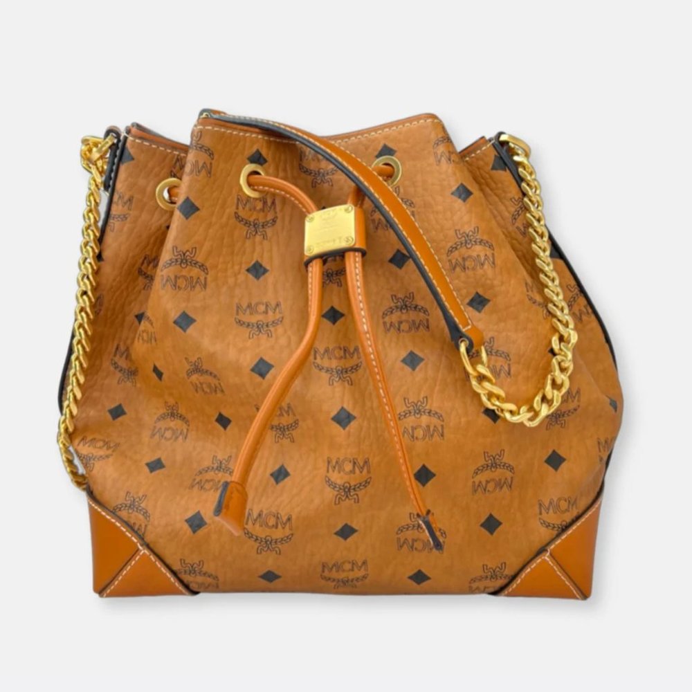 BRAND NEW MCM Medium Bucket Bag NWT